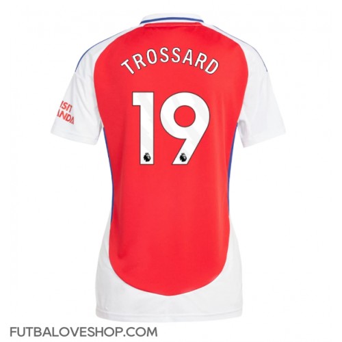 Dres Arsenal Leandro Trossard #19 Domáci pre Ženy 2024-25 Krátky Rukáv